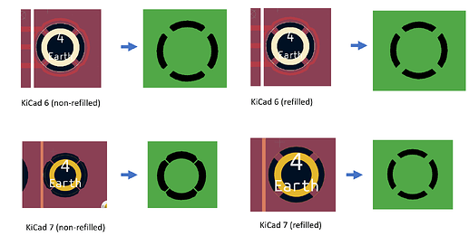 Thermal reliefs too thin when uploading KiCad files