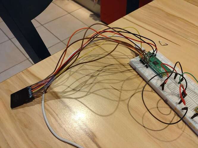 Wiring the SD card adaptor