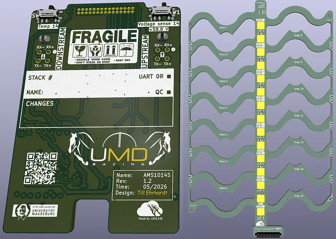 KiCad CMU & Collector PCB