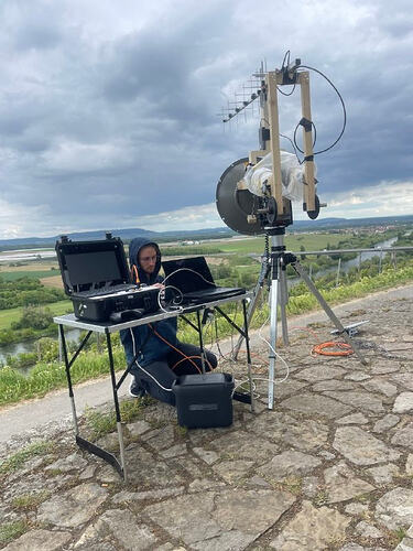 Radio test with T-Rex