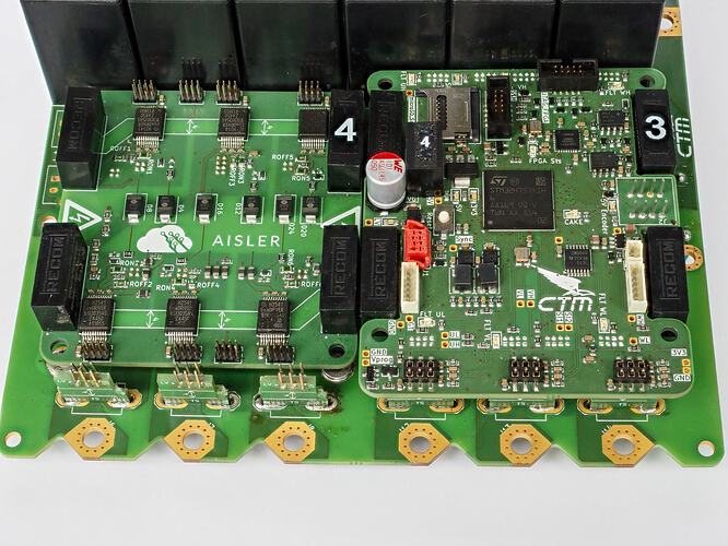 redesigned control board with an STM32H757XIHx
