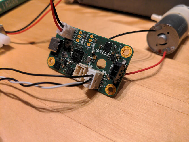 CAN connection to the new PCB (full post coming soon)