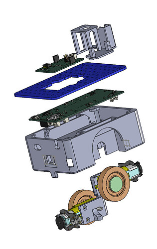 Exploded view of a SIMA