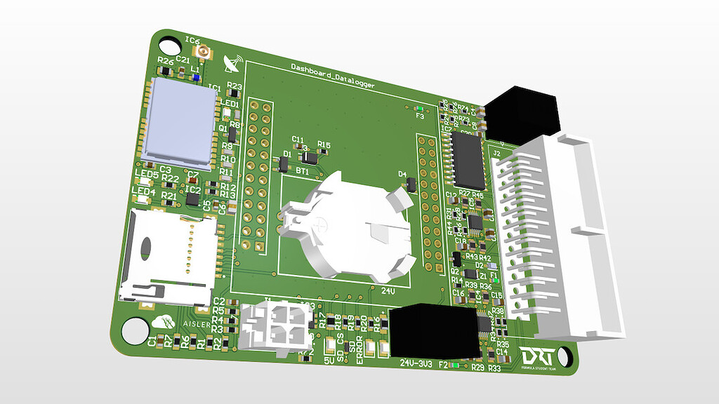 Dashboard Datalogger - Democritus Racing Team